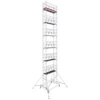 Krause 774118 FahrGerüst Aluminium Rollgerüst fahrbar Arbeitshöhe (max.): 14.50m Silber 389.5kg Krause 774118 FahrGerüst Aluminium Rollgerüst fahrbar Arbeitshöhe (max.): 14.50m Silber 389.5kg