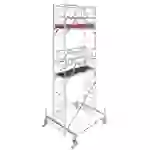 Krause 773036 FahrGerüst Aluminium Rollgerüst fahrbar Arbeitshöhe (max.): 6.50m Silber 162kg Krause 773036 FahrGerüst Aluminium Rollgerüst fahrbar Arbeitshöhe (max.): 6.50m Silber 162kg