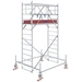 Krause 773012 FahrGerüst Aluminium Rollgerüst fahrbar Arbeitshöhe (max.): 4.50m Silber 121kg Krause 773012 FahrGerüst Aluminium Rollgerüst fahrbar Arbeitshöhe (max.): 4.50m Silber 121kg