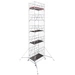 Krause 782090 FahrGerüst Aluminium Rollgerüst fahrbar Arbeitshöhe (max.): 11.40m Silber 455kg Krause 782090 FahrGerüst Aluminium Rollgerüst fahrbar Arbeitshöhe (max.): 11.40m Silber 455kg