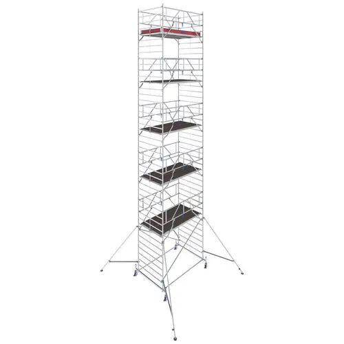 Krause 782090 FahrGerüst Aluminium Rollgerüst fahrbar Arbeitshöhe (max.): 11.40m Silber 455kg Krause 782090 FahrGerüst Aluminium Rollgerüst fahrbar Arbeitshöhe (max.): 11.40m Silber 455kg