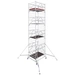 Krause 781079 FahrGerüst Aluminium Rollgerüst fahrbar Arbeitshöhe (max.): 9.40m Silber 346.5kg Krause 781079 FahrGerüst Aluminium Rollgerüst fahrbar Arbeitshöhe (max.): 9.40m Silber 346.5kg