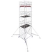 Krause 781062 FahrGerüst Aluminium Rollgerüst fahrbar Arbeitshöhe (max.): 8.40m Silber 294kg Krause 781062 FahrGerüst Aluminium Rollgerüst fahrbar Arbeitshöhe (max.): 8.40m Silber 294kg