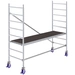 Krause 772015 FahrGerüst Aluminium Rollgerüst fahrbar Arbeitshöhe (max.): 3m Silber 54.4kg Krause 772015 FahrGerüst Aluminium Rollgerüst fahrbar Arbeitshöhe (max.): 3m Silber 54.4kg