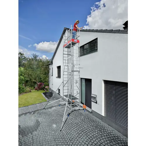 Krause 710123 Gerüstaufstockung Aluminium Gerüst 1. Aufstockung Arbeitshöhe (max.): 5.00m Silber 36.9kg Krause 710123 Gerüstaufstockung Aluminium Gerüst 1. Aufstockung Arbeitshöhe (max.): 5.00m Silber 36.9kg