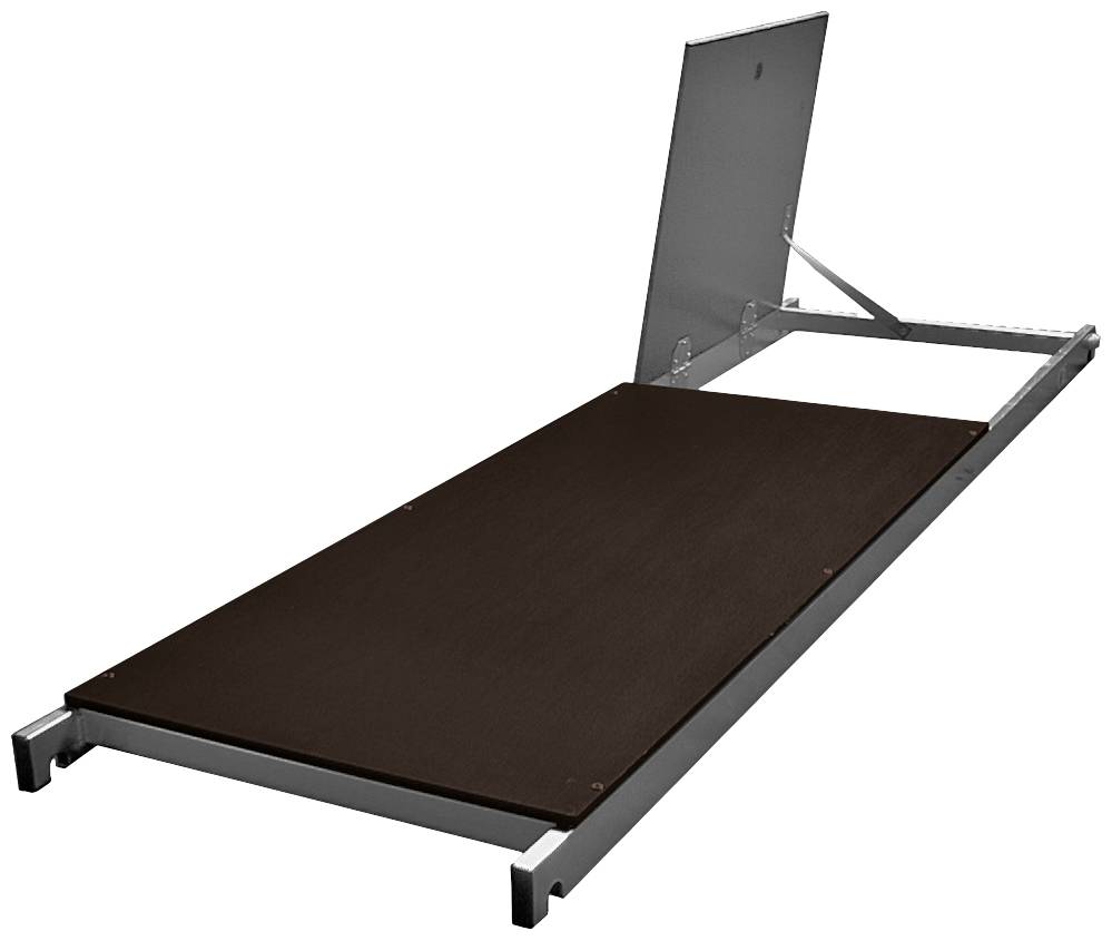 Krause 710123 Gerüstaufstockung Aluminium Gerüst 1. Aufstockung Arbeitshöhe (max.): 5.00m Silber 36.9kg