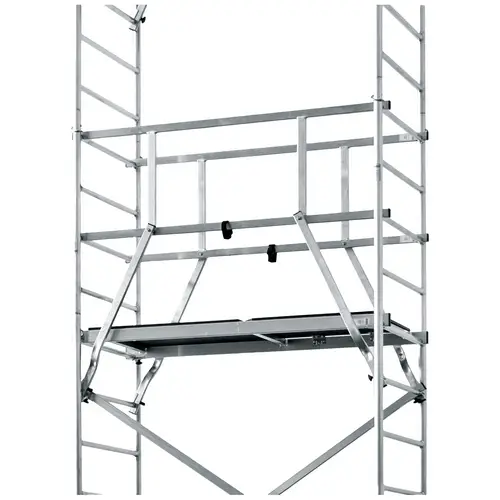 Krause 710123 Gerüstaufstockung Aluminium Gerüst 1. Aufstockung Arbeitshöhe (max.): 5.00m Silber 36.9kg Krause 710123 Gerüstaufstockung Aluminium Gerüst 1. Aufstockung Arbeitshöhe (max.): 5.00m Silber 36.9kg
