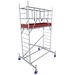 Krause 940117 FahrGerüst Aluminium Rollgerüst fahrbar Arbeitshöhe (max.): 4.30m Silber 89kg Krause 940117 FahrGerüst Aluminium Rollgerüst fahrbar Arbeitshöhe (max.): 4.30m Silber 89kg