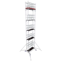 Krause 940186 FahrGerüst Aluminium Rollgerüst fahrbar Arbeitshöhe (max.): 11.30m Silber 237kg Krause 940186 FahrGerüst Aluminium Rollgerüst fahrbar Arbeitshöhe (max.): 11.30m Silber 237kg
