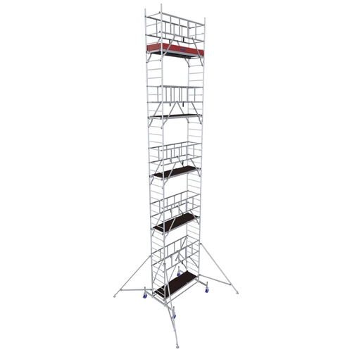 Krause 940186 FahrGerüst Aluminium Rollgerüst fahrbar Arbeitshöhe (max.): 11.30m Silber 237kg Krause 940186 FahrGerüst Aluminium Rollgerüst fahrbar Arbeitshöhe (max.): 11.30m Silber 237kg