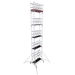 Krause 940186 FahrGerüst Aluminium Rollgerüst fahrbar Arbeitshöhe (max.): 11.30m Silber 237kg Krause 940186 FahrGerüst Aluminium Rollgerüst fahrbar Arbeitshöhe (max.): 11.30m Silber 237kg