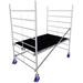 Krause 945105 FahrGerüst Aluminium Rollgerüst fahrbar Arbeitshöhe (max.): 2.90m Silber 60.40kg Krause 945105 FahrGerüst Aluminium Rollgerüst fahrbar Arbeitshöhe (max.): 2.90m Silber 60.40kg