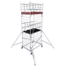 Krause 945136 FahrGerüst Aluminium Rollgerüst fahrbar Arbeitshöhe (max.): 6.30m Silber 207.50kg Krause 945136 FahrGerüst Aluminium Rollgerüst fahrbar Arbeitshöhe (max.): 6.30m Silber 207.50kg
