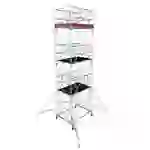 Krause 945150 FahrGerüst Aluminium Rollgerüst fahrbar Arbeitshöhe (max.): 8.30m Silber 237.90kg Krause 945150 FahrGerüst Aluminium Rollgerüst fahrbar Arbeitshöhe (max.): 8.30m Silber 237.90kg