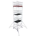 Krause 945150 FahrGerüst Aluminium Rollgerüst fahrbar Arbeitshöhe (max.): 8.30m Silber 237.90kg Krause 945150 FahrGerüst Aluminium Rollgerüst fahrbar Arbeitshöhe (max.): 8.30m Silber 237.90kg