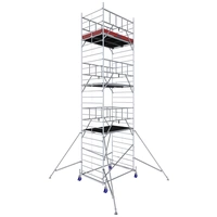 Krause 945150 FahrGerüst Aluminium Rollgerüst fahrbar Arbeitshöhe (max.): 8.30m Silber 237.90kg Krause 945150 FahrGerüst Aluminium Rollgerüst fahrbar Arbeitshöhe (max.): 8.30m Silber 237.90kg
