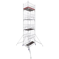 Krause 945167 FahrGerüst Aluminium Rollgerüst fahrbar Arbeitshöhe (max.): 9.30m Silber 262.60kg Krause 945167 FahrGerüst Aluminium Rollgerüst fahrbar Arbeitshöhe (max.): 9.30m Silber 262.60kg