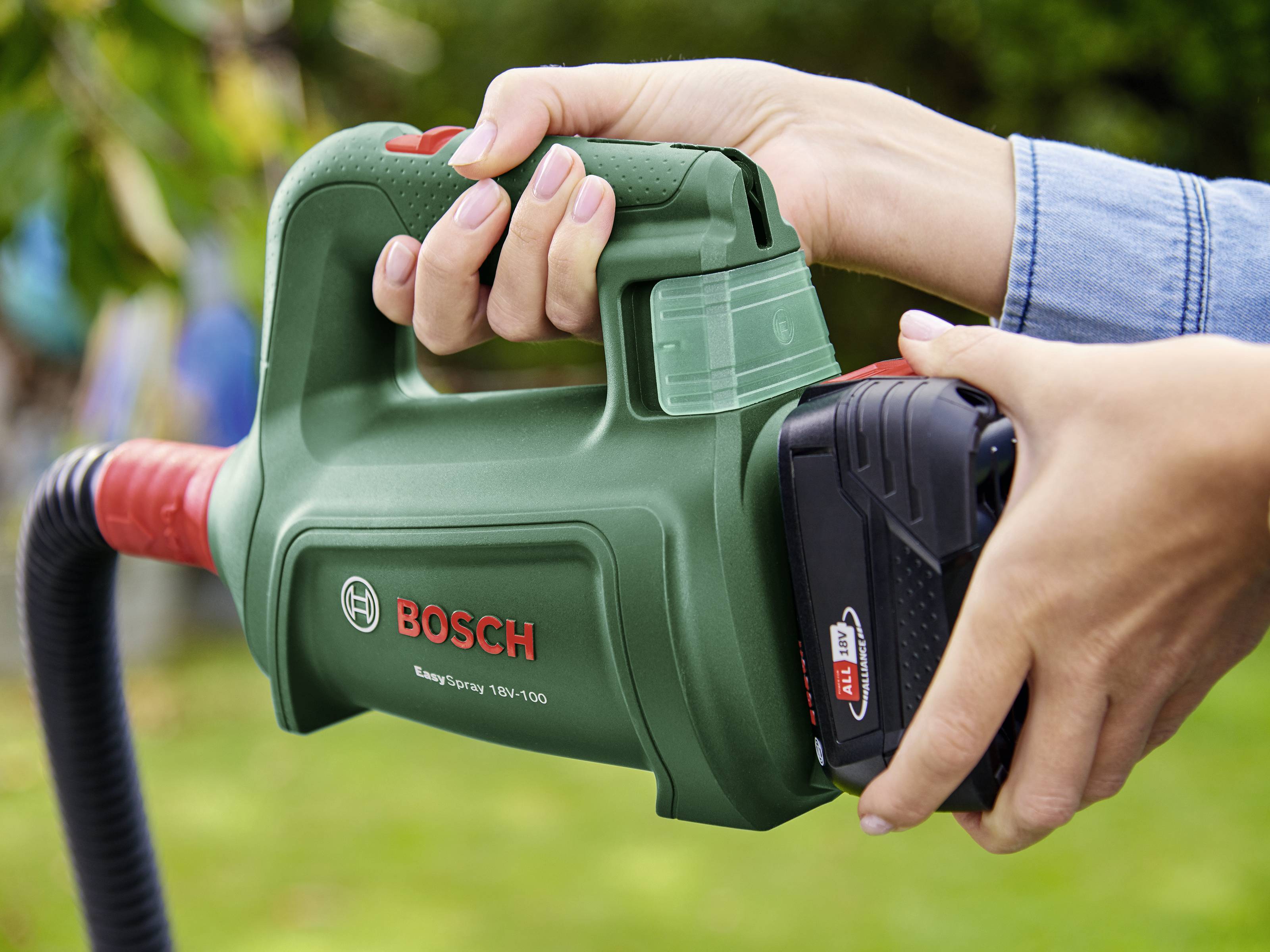 Bosch Home and Garden EasySpray 18V-100 Akku-Farbsprühpistole 18 V Fördermenge (max.) 100 ml/min Passend für Marke (Farbsprühsysteme) Bosch