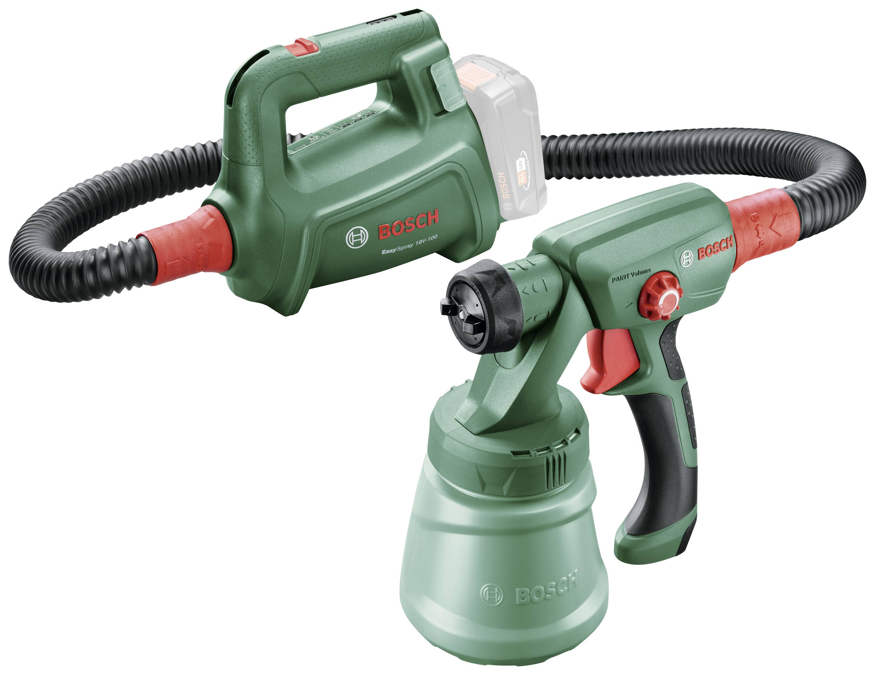 Bosch Home and Garden EasySpray 18V-100, B-Ware Akku-Farbsprühpistole 18V Fördermenge (max.) 100 ml/min Passend für Marke