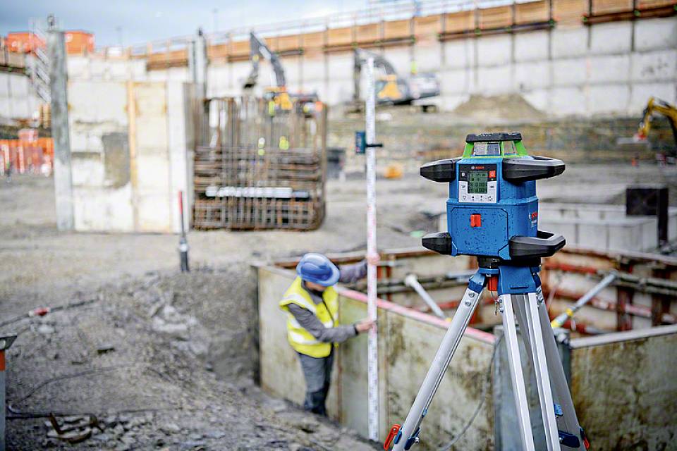 Bosch Professional GRL 650 CVHG Rotationslaser Reichweite (max.): 650m