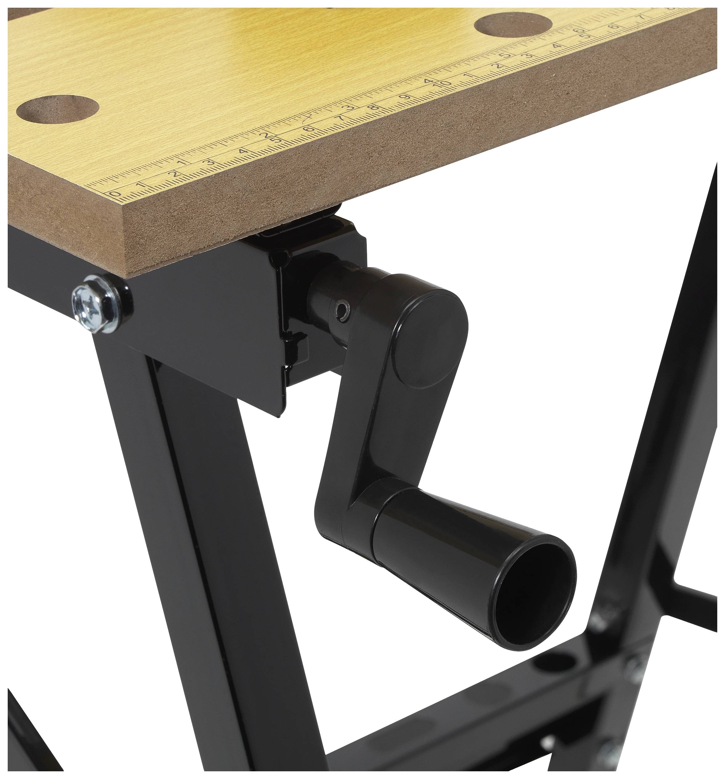 TOOLCRAFT YH-WB014 Mobile Werkbanktisch klappbar (B x H x T) 605 x 625 x 755mm