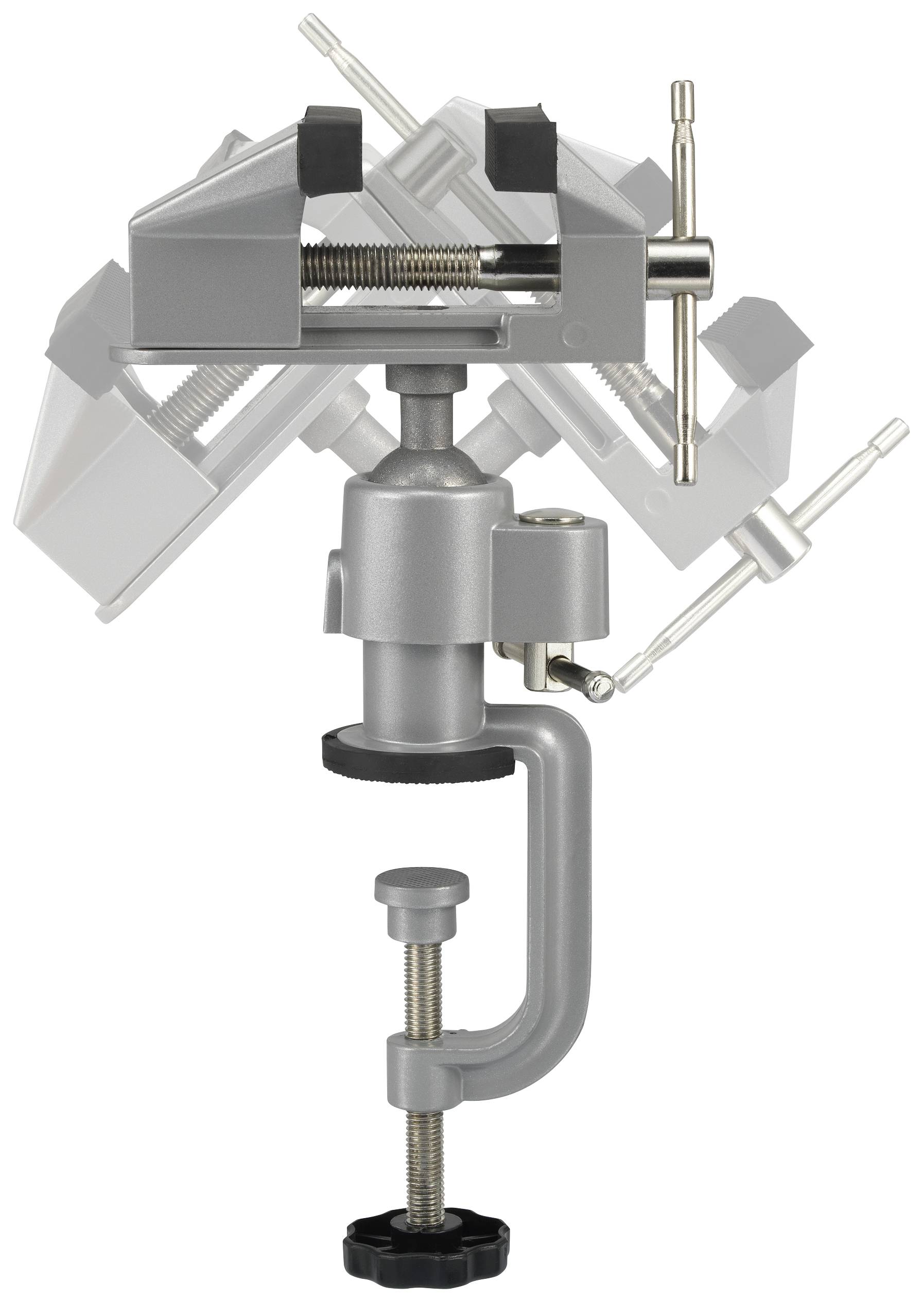 TOOLCRAFT Schraubstock TO-7565019 Backenbreite: 78mm Spann-Weite (max.): 50mm