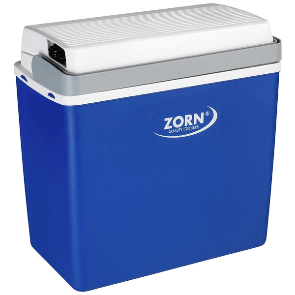 ZORN Z24 12V Kühlbox Thermoelektrisch 12 V Blau-Weiß 20 l Kühlt bis zu 15°C unter Umgebungstemper