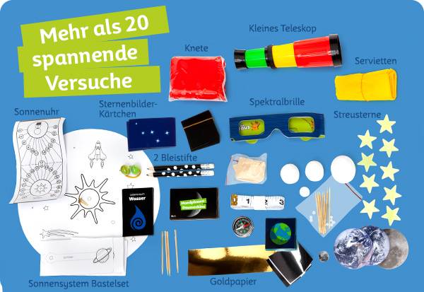 Franzis Verlag 67177 Die Maus Astronomie Experimentier-Set ab 7 Jahre