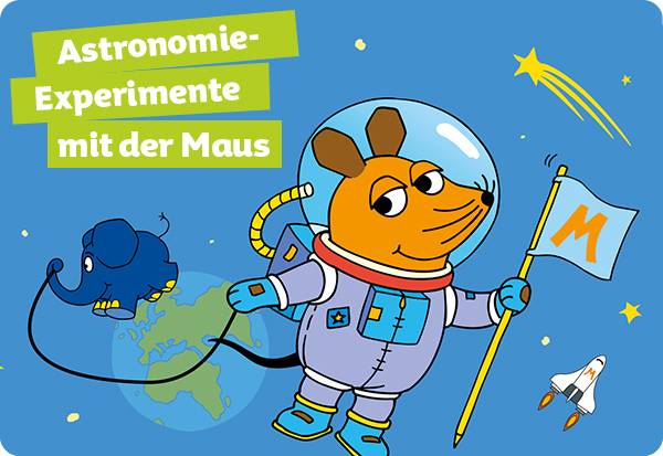 Franzis Verlag 67177 Die Maus Astronomie Experimentier-Set ab 7 Jahre