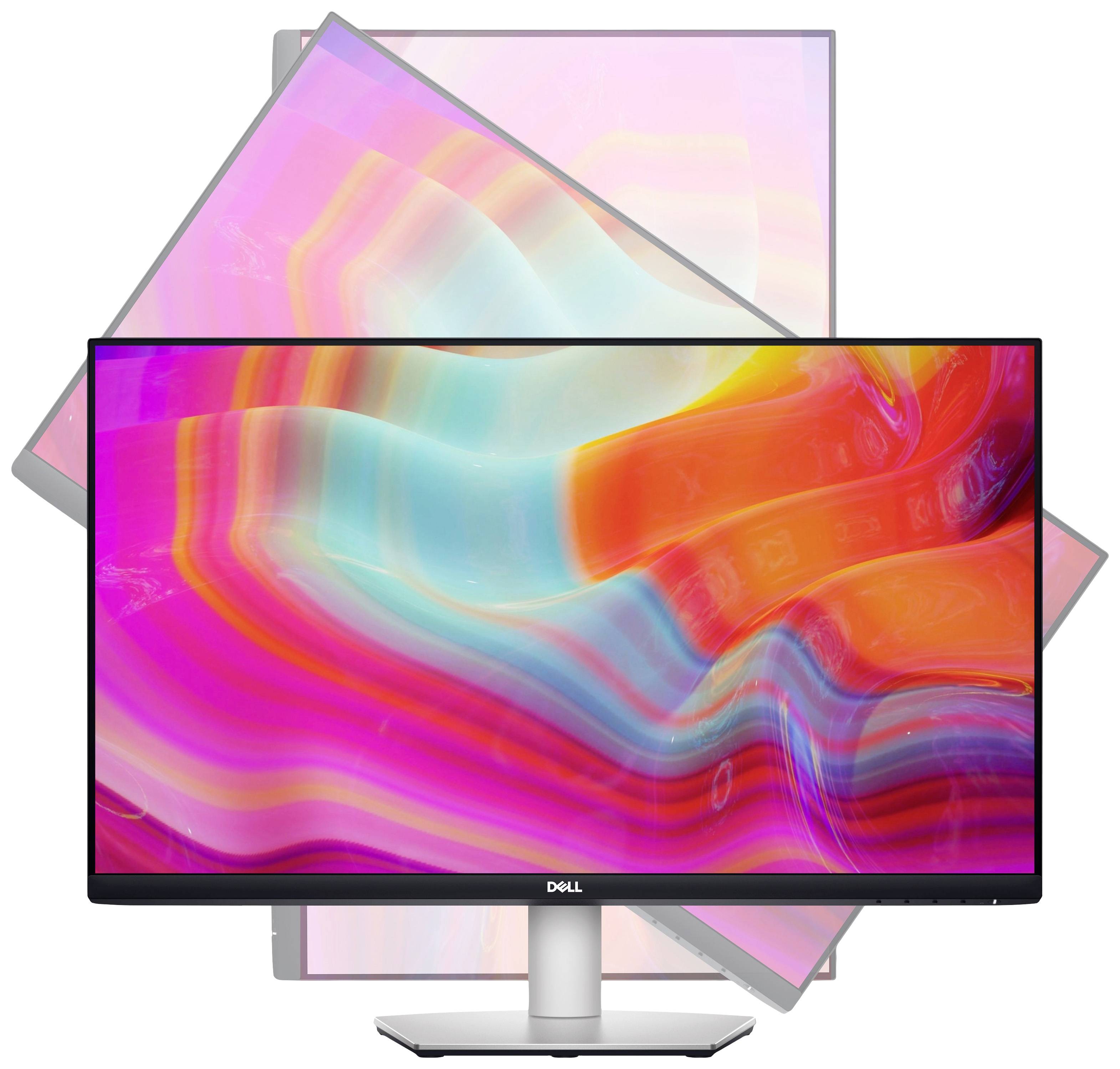 Dell S2722DZ LED-Monitor EEK F (A - G) 68.6 cm (27 Zoll) 2560 x 1440 Pixel 16:9 4 ms DisplayPort, HDMI®, USB-C®, Audio-Line-out, USB-A (USB 3.2 Gen