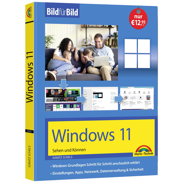 Markt & Technik Windows 11 Bild für Bild erklärt 978-3-95982-515-3