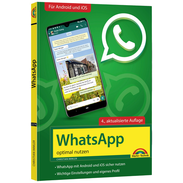 Markt & Technik WhatsApp 4. Auflage optimal nutzen 978-3-95982-274-9