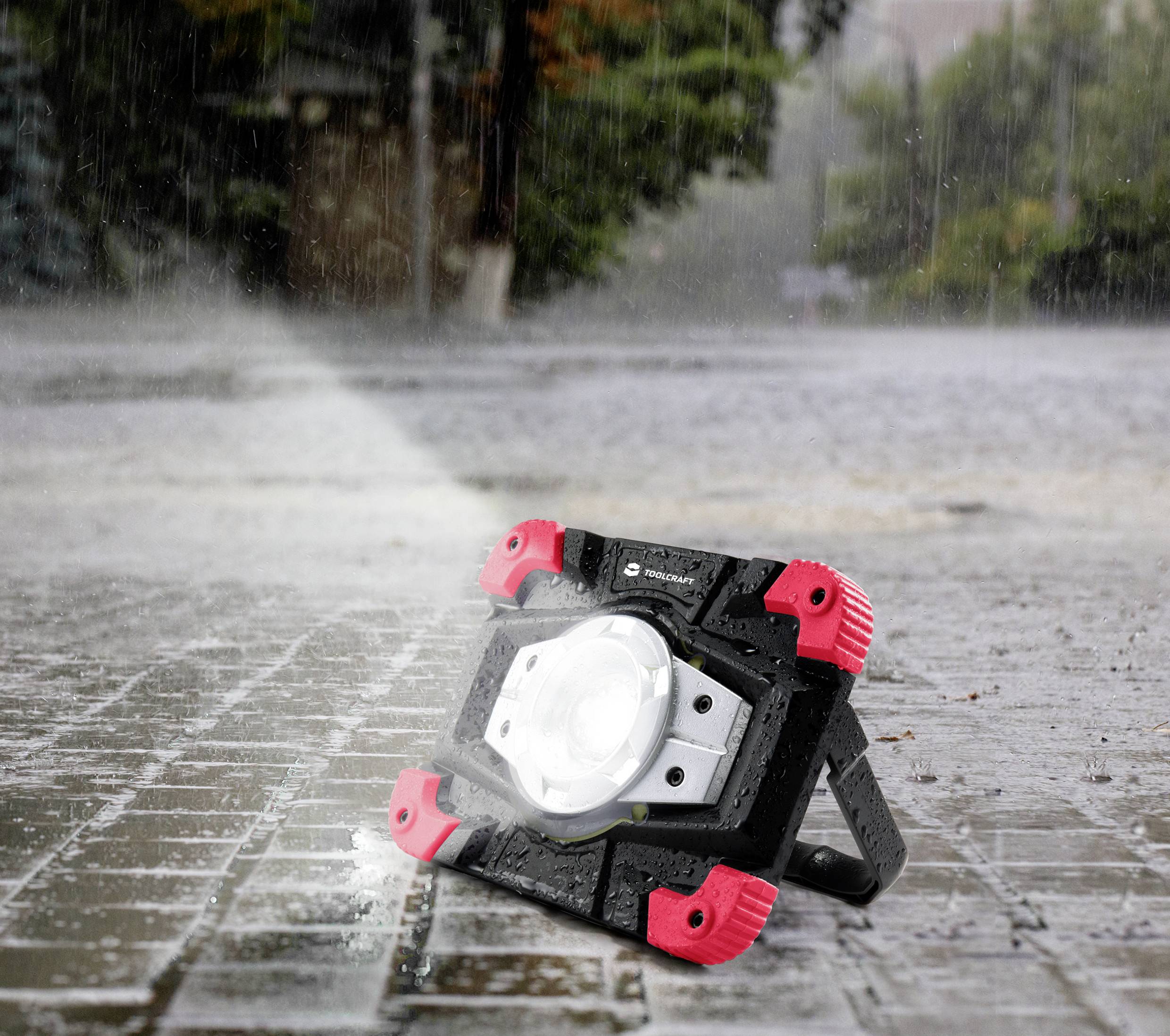 TOOLCRAFT TO-7566318 LED Arbeitsleuchte über USB, akkubetrieben 10 W 1100 lm