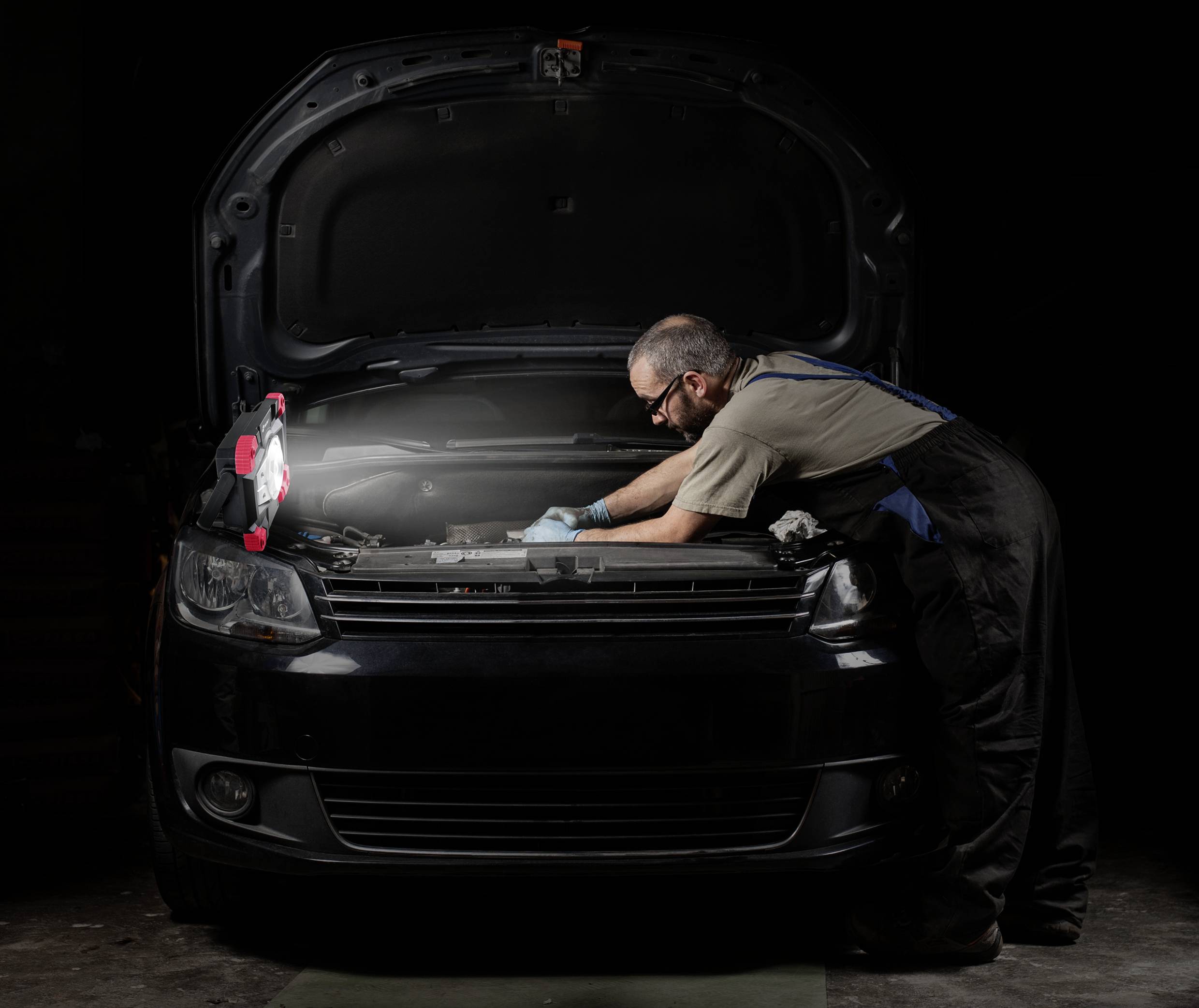 TOOLCRAFT TO-7566318 LED Arbeitsleuchte über USB, akkubetrieben 10 W 1100 lm