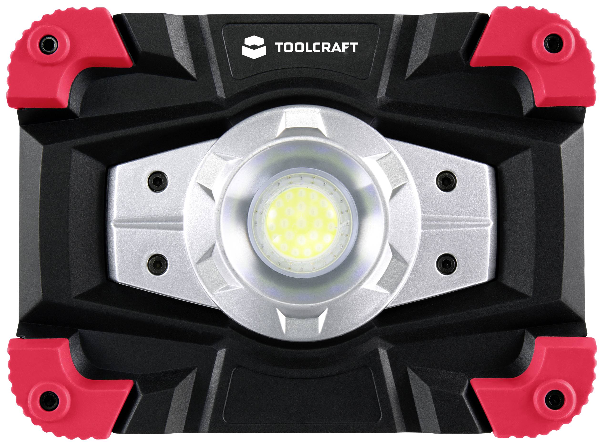 TOOLCRAFT TO-7566318 LED Arbeitsleuchte über USB, akkubetrieben 10 W 1100 lm