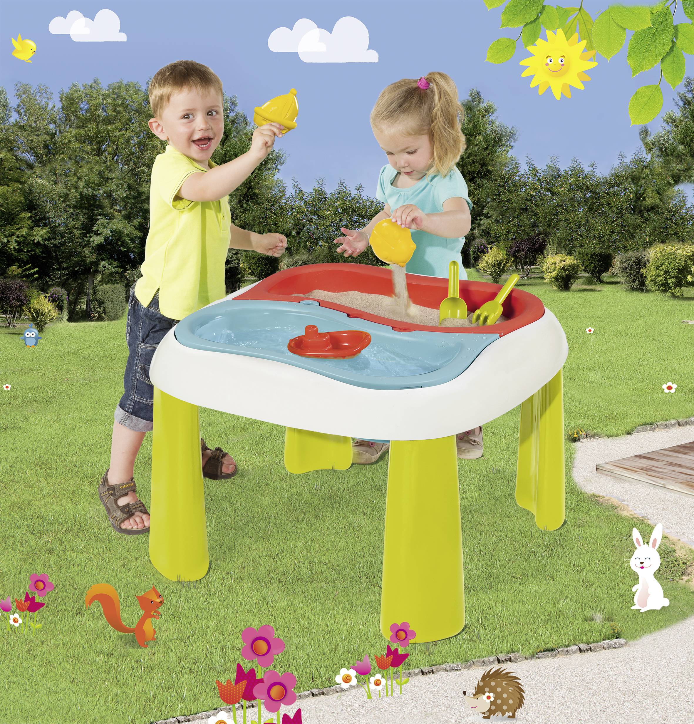 Smoby Sand- und Wasserspieltisch