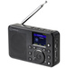 Renkforce RF-IR-200 Internet Tischradio Internet, DAB+, UKW Bluetooth®, DLNA, SD, Internetradio wiederaufladbar Schwarz