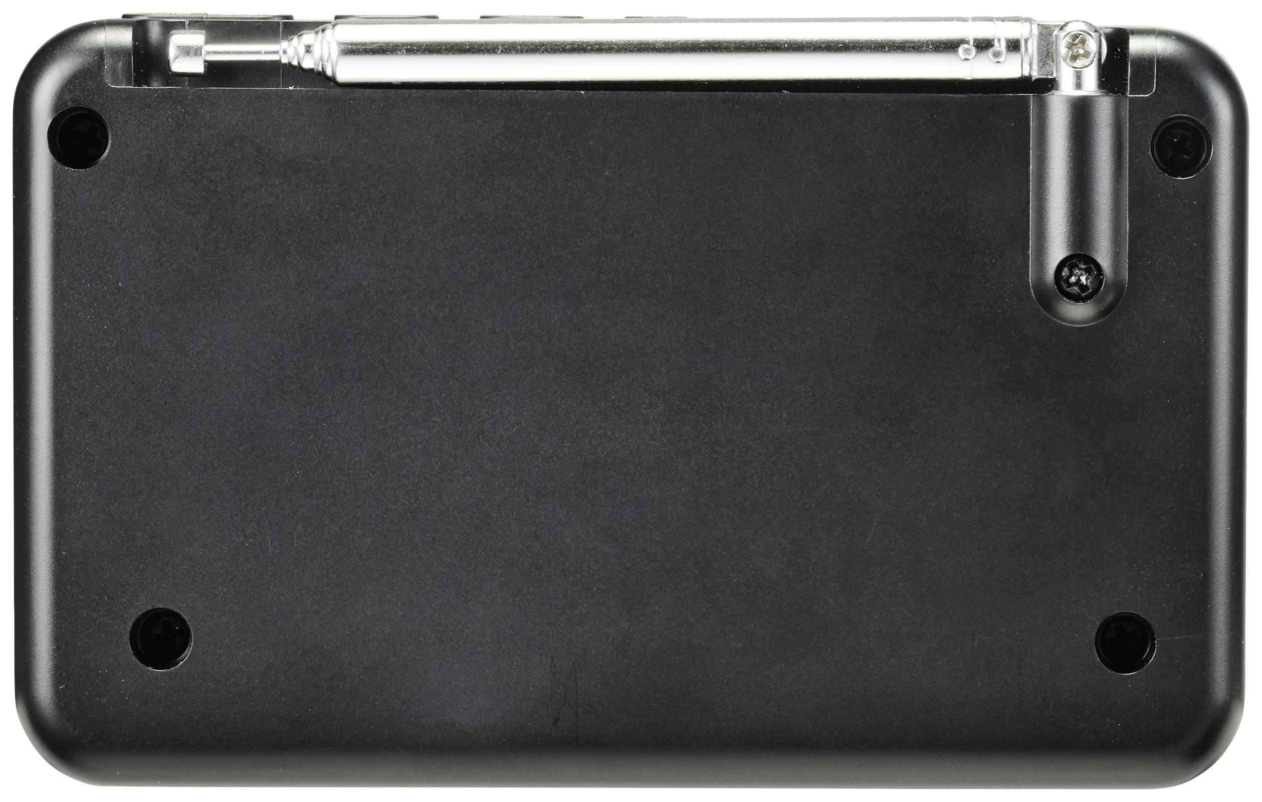 Renkforce RF-IR-200 Internet Tischradio Internet, DAB+, UKW Bluetooth®, DLNA, SD, Internetradio wiederaufladbar Schwarz