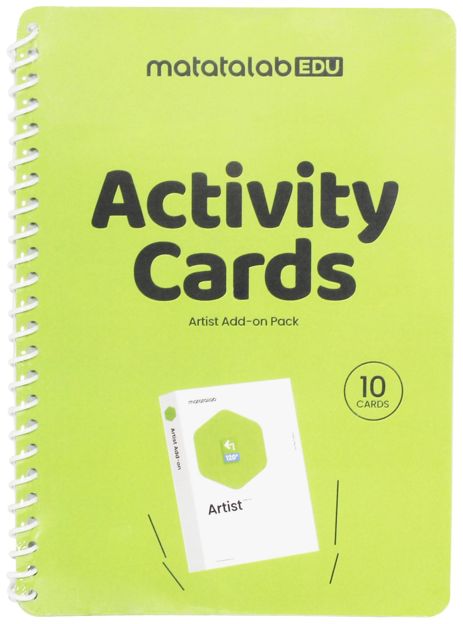 MatataLab 0401500020 Activity Cards Kunst & Geometrie Baubuch