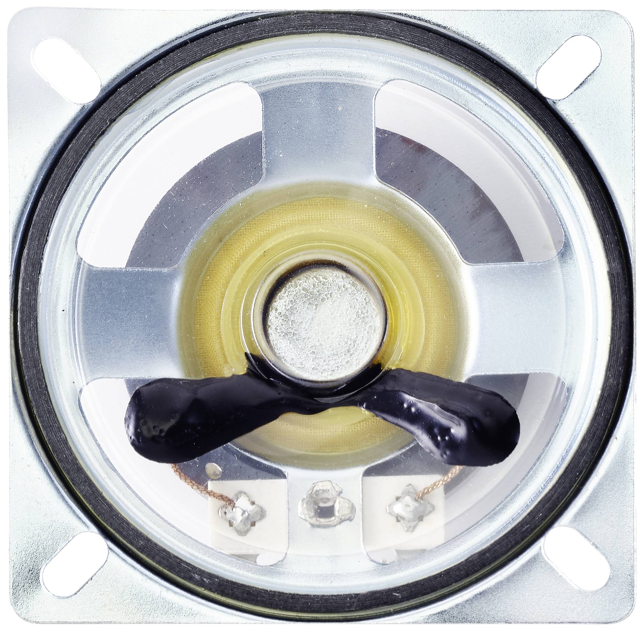 TRU COMPONENTS Kleinlautsprecher 6.6cm 5W 8Ω 92 dB Kunststoff-Membran, Transparente Membran