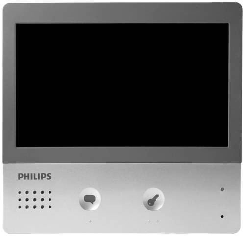 Philips PRO WelcomeHIVE Pro MONITOR Video-Türsprechanlage Inneneinheit Aluminium, Schwarz