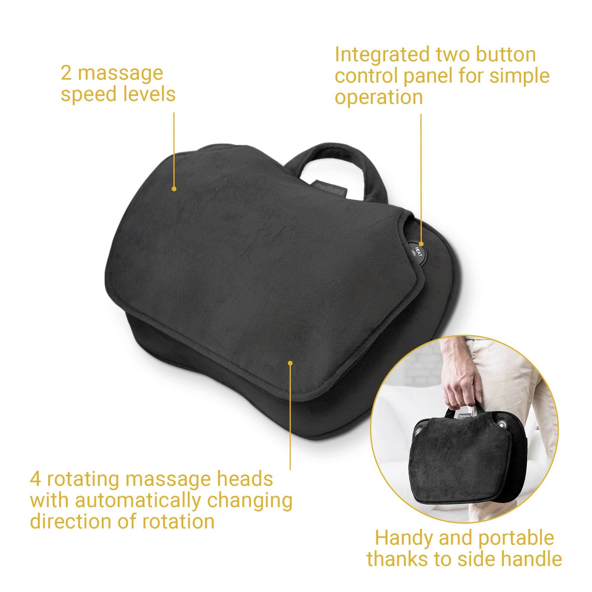 Medisana MC 850 Massagematte 24 W Schwarz