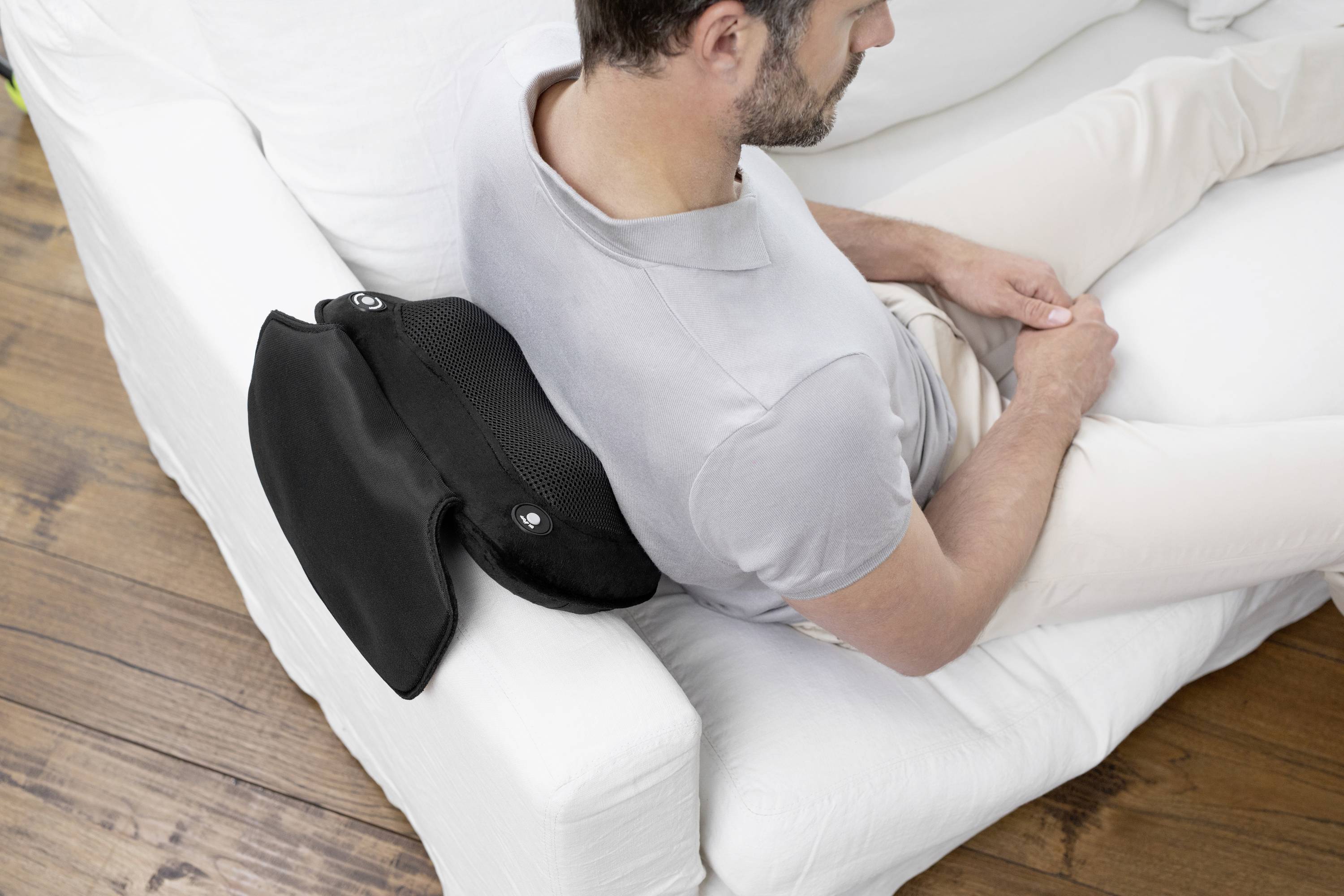 Medisana MC 850 Massagematte 24 W Schwarz