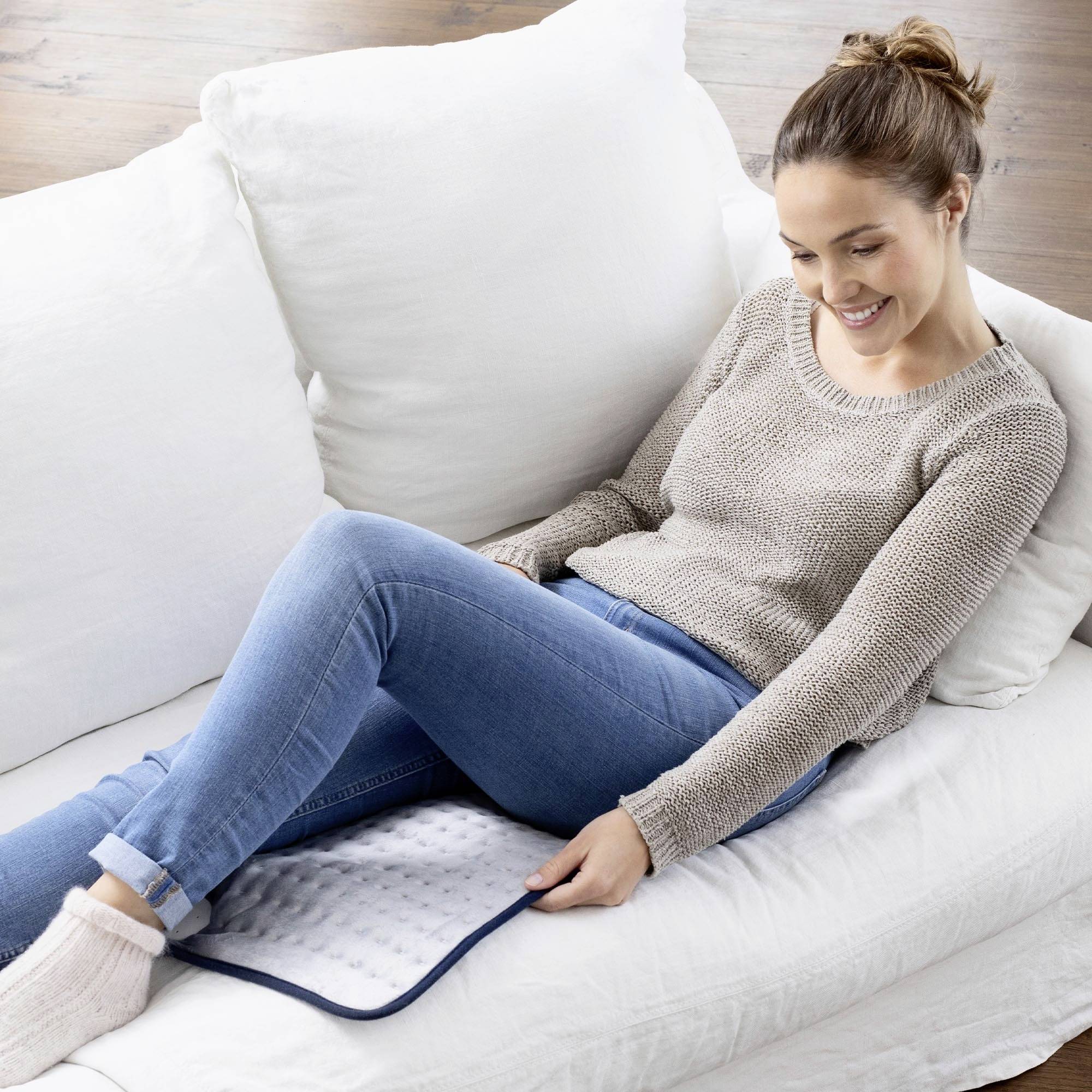 Medisana HP 405 Heizkissen 100 W Hellgrau, Blau