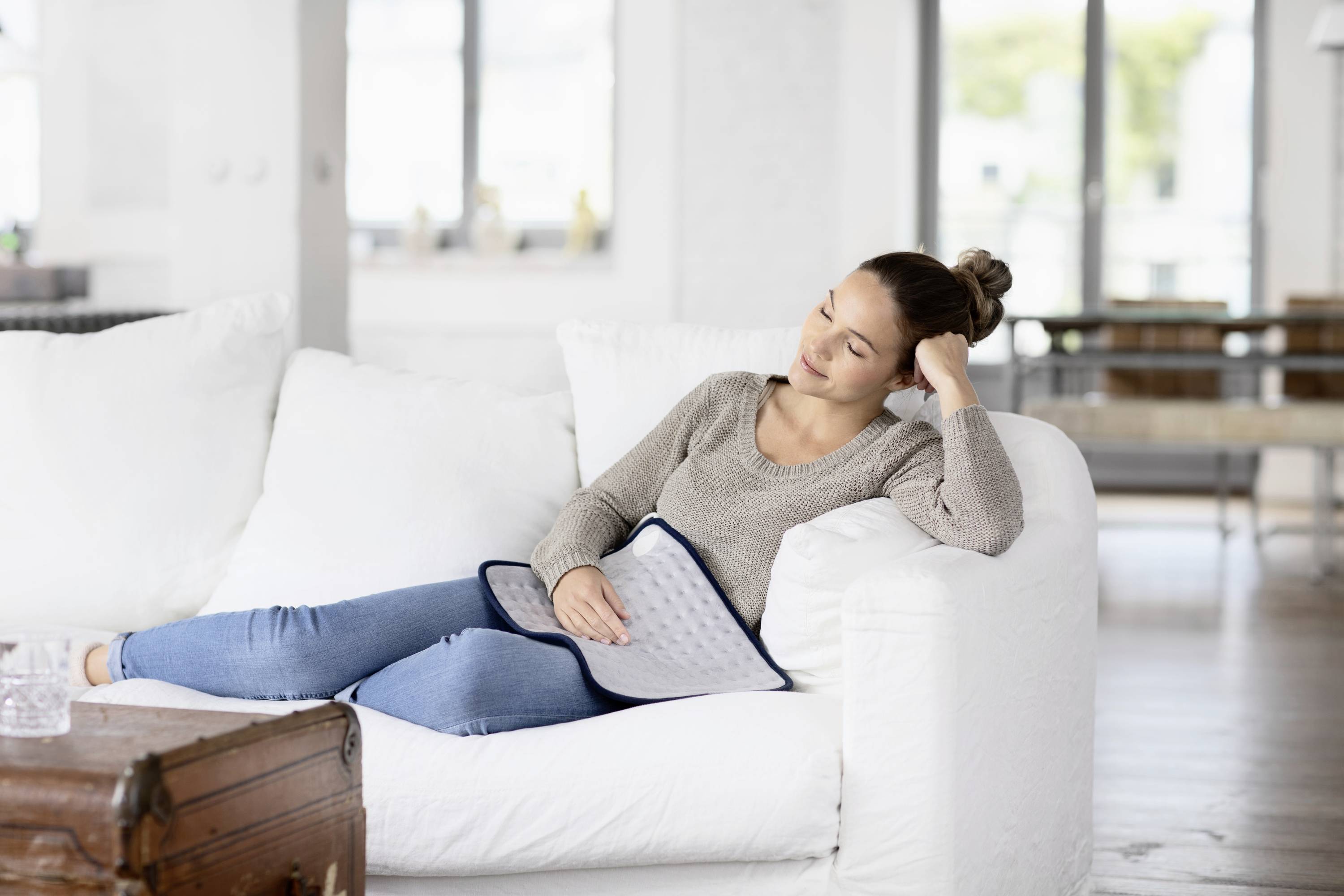 Medisana HP 405 Heizkissen 100 W Hellgrau, Blau