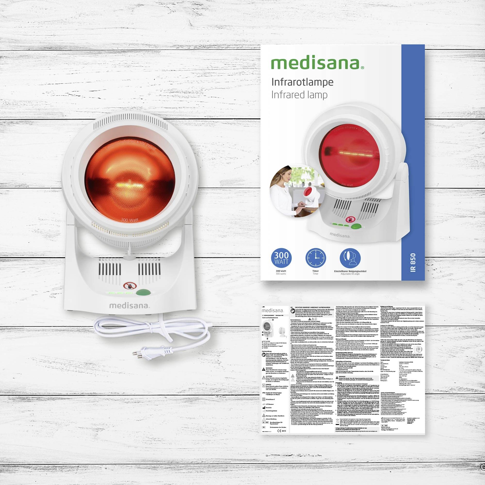 Medisana IR 850 Infrarotlampe 300W