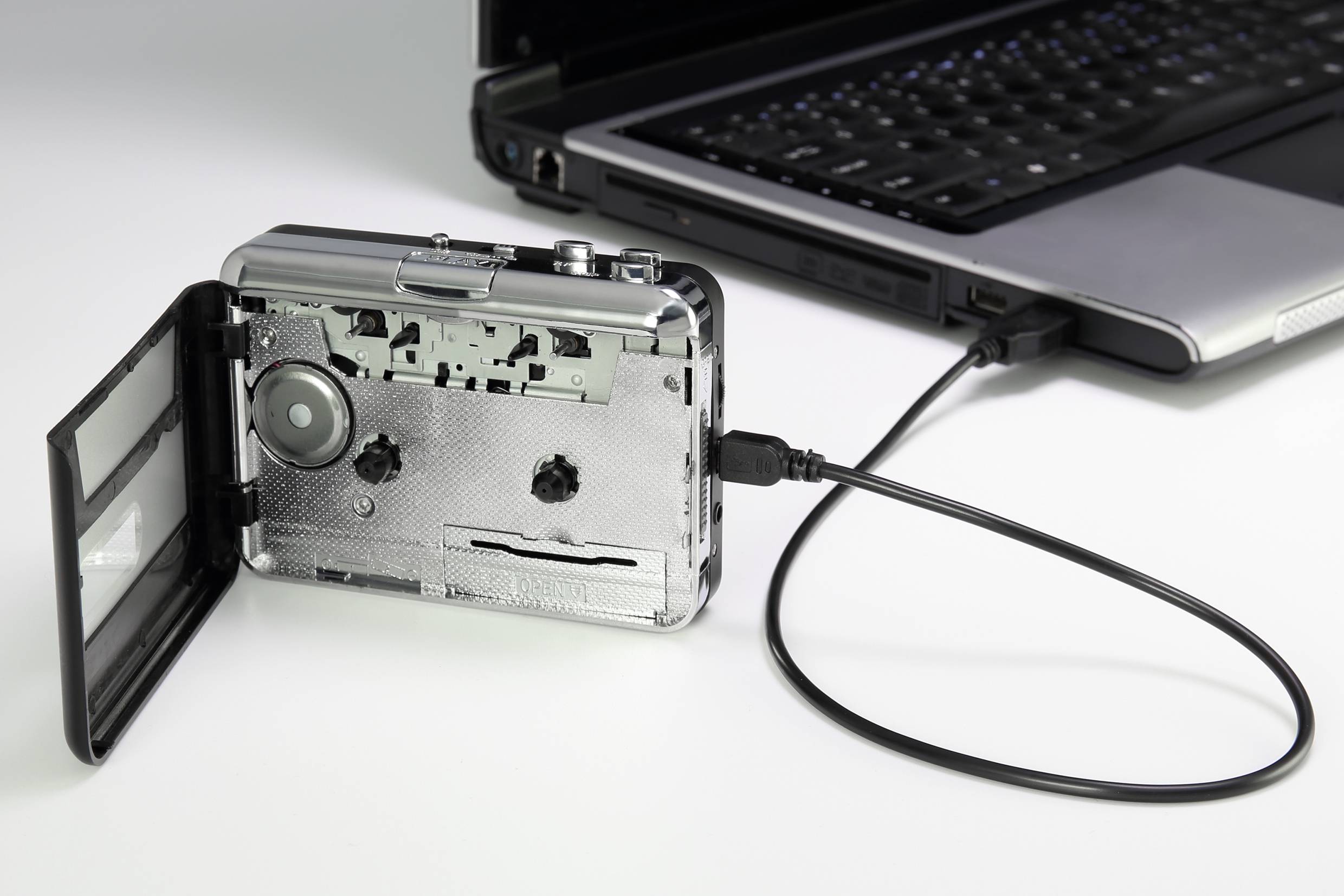 Renkforce RF-CP-170 Kassetten Digitalisierer Inkl. Kopfhörer