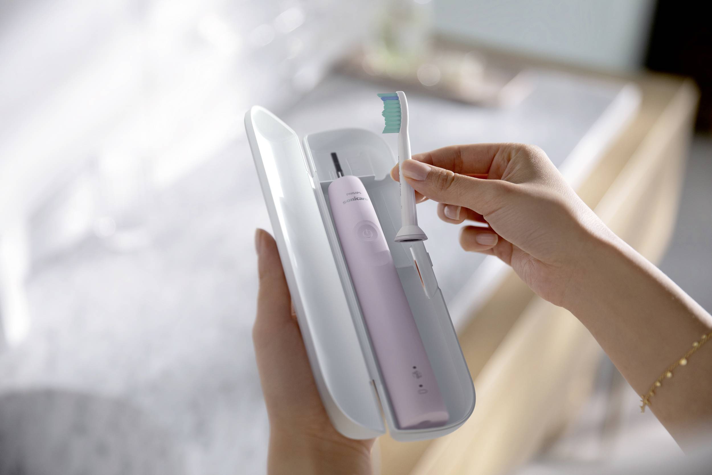 Philips Bodycare HX3671/11 HX3671/11 Elektrische Zahnbürste Pink
