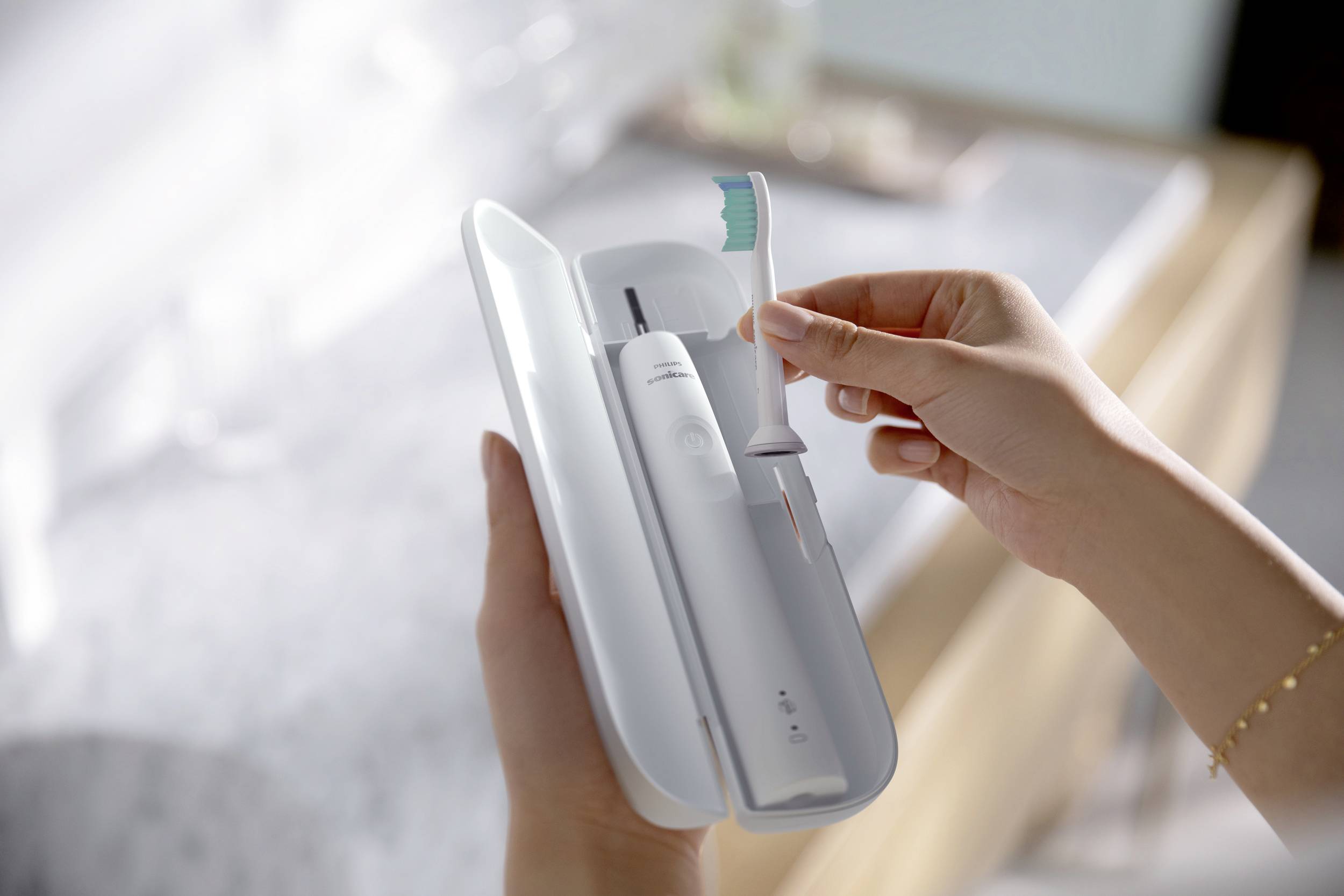 Philips Bodycare HX3671/13 HX3671/13 Elektrische Zahnbürste Weiß