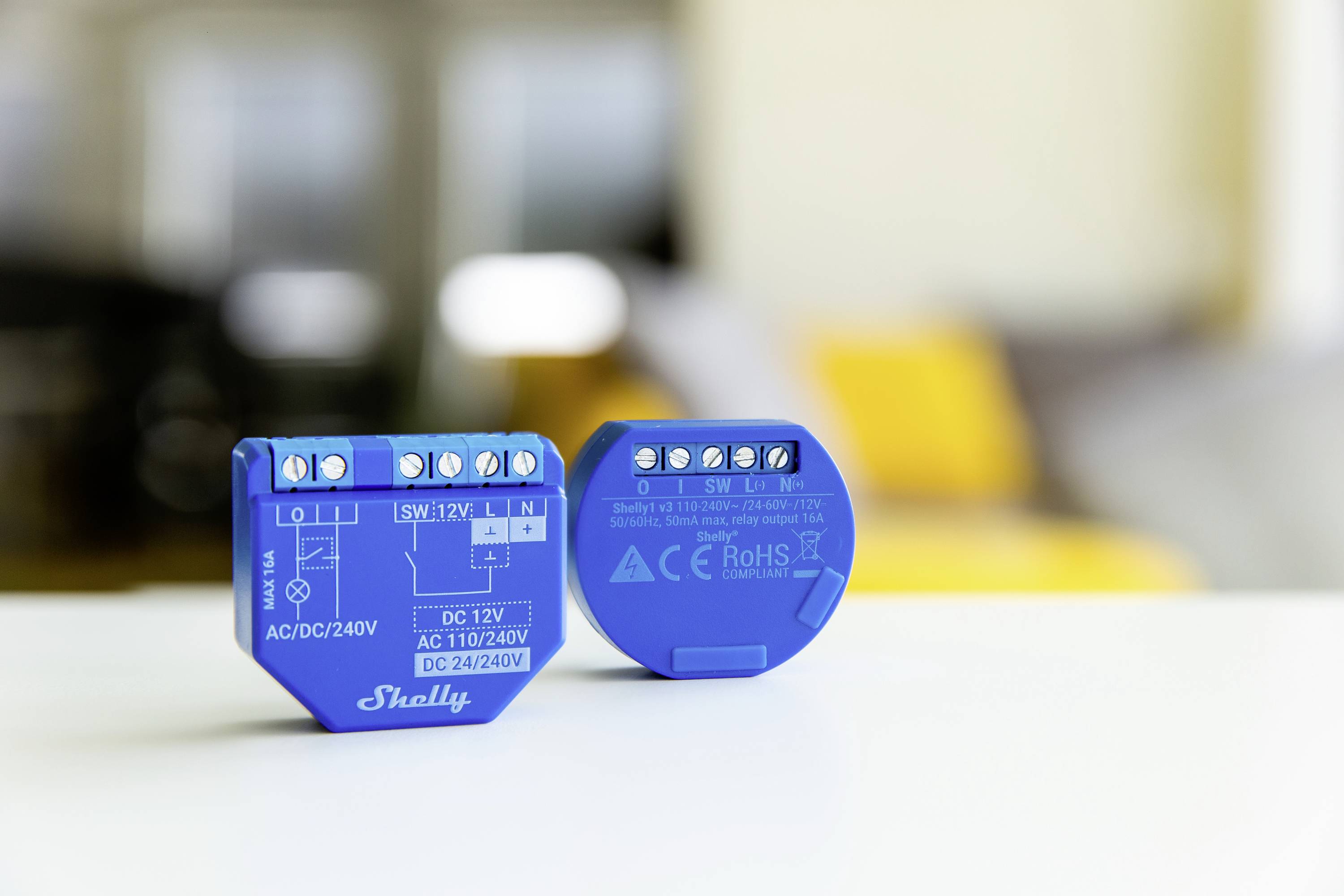 Shelly Plus 1 Schaltaktor Bluetooth, Wi-Fi